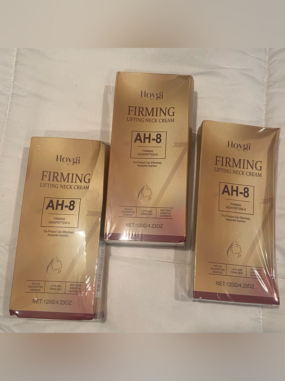 Firming  & Lifting Neck Cream w/Peptides-Roller applicator — set of 3  NWT